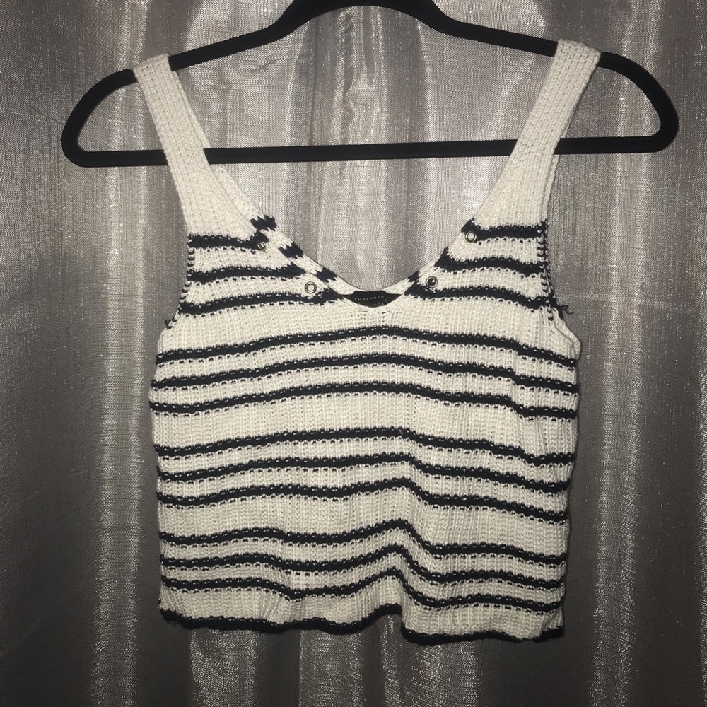 Striped Crop Top